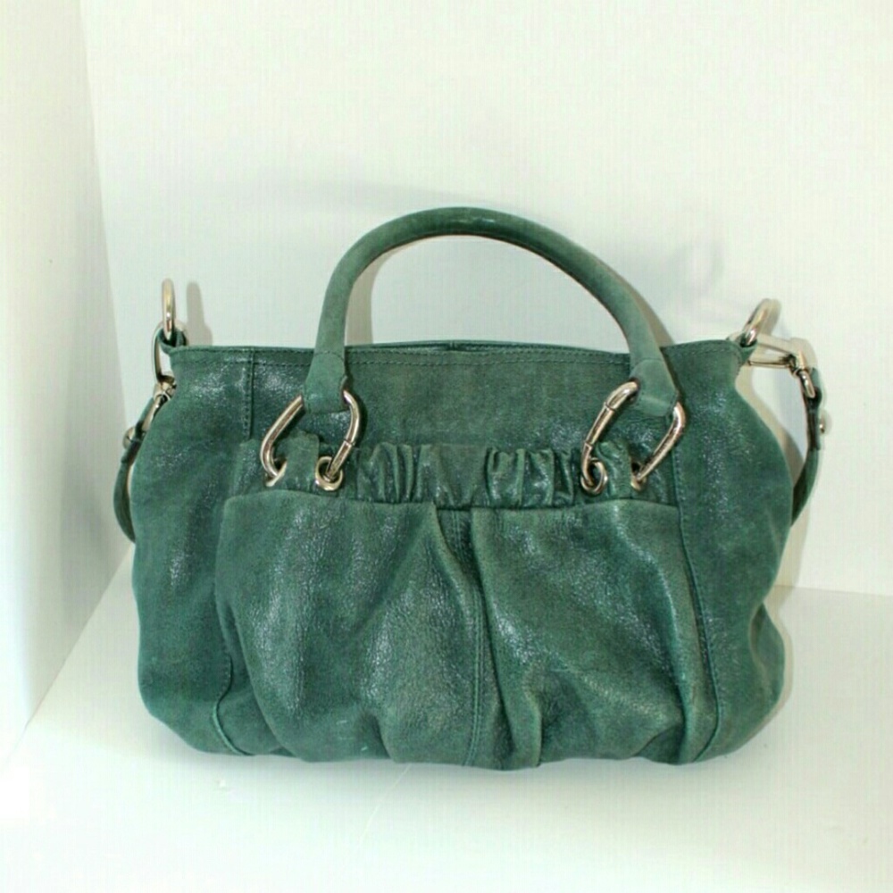 B.Makowsky leather shoulder bag/handbag - Picture 2 of 6